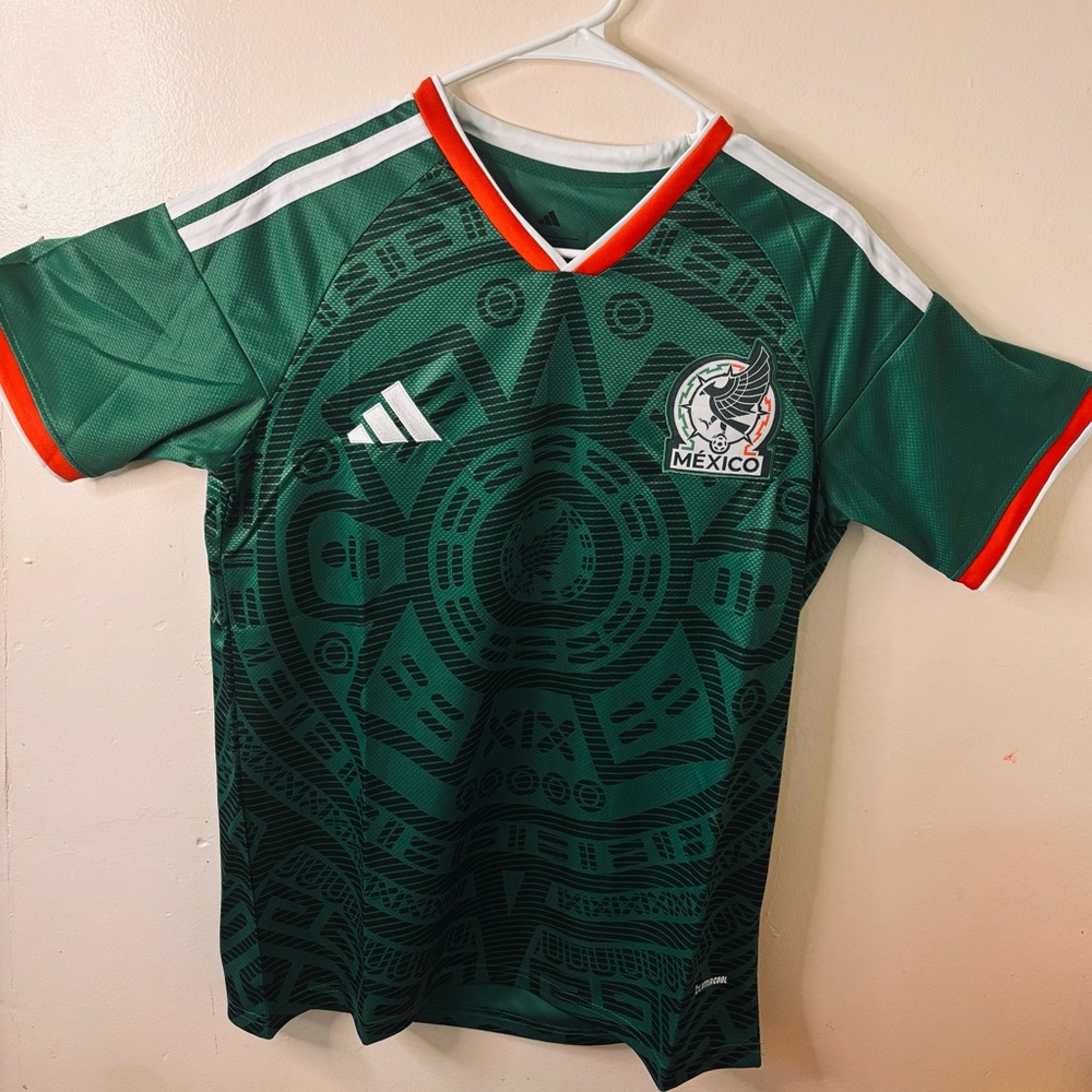 Mexico Green Soccer Jersey - Adidas Style